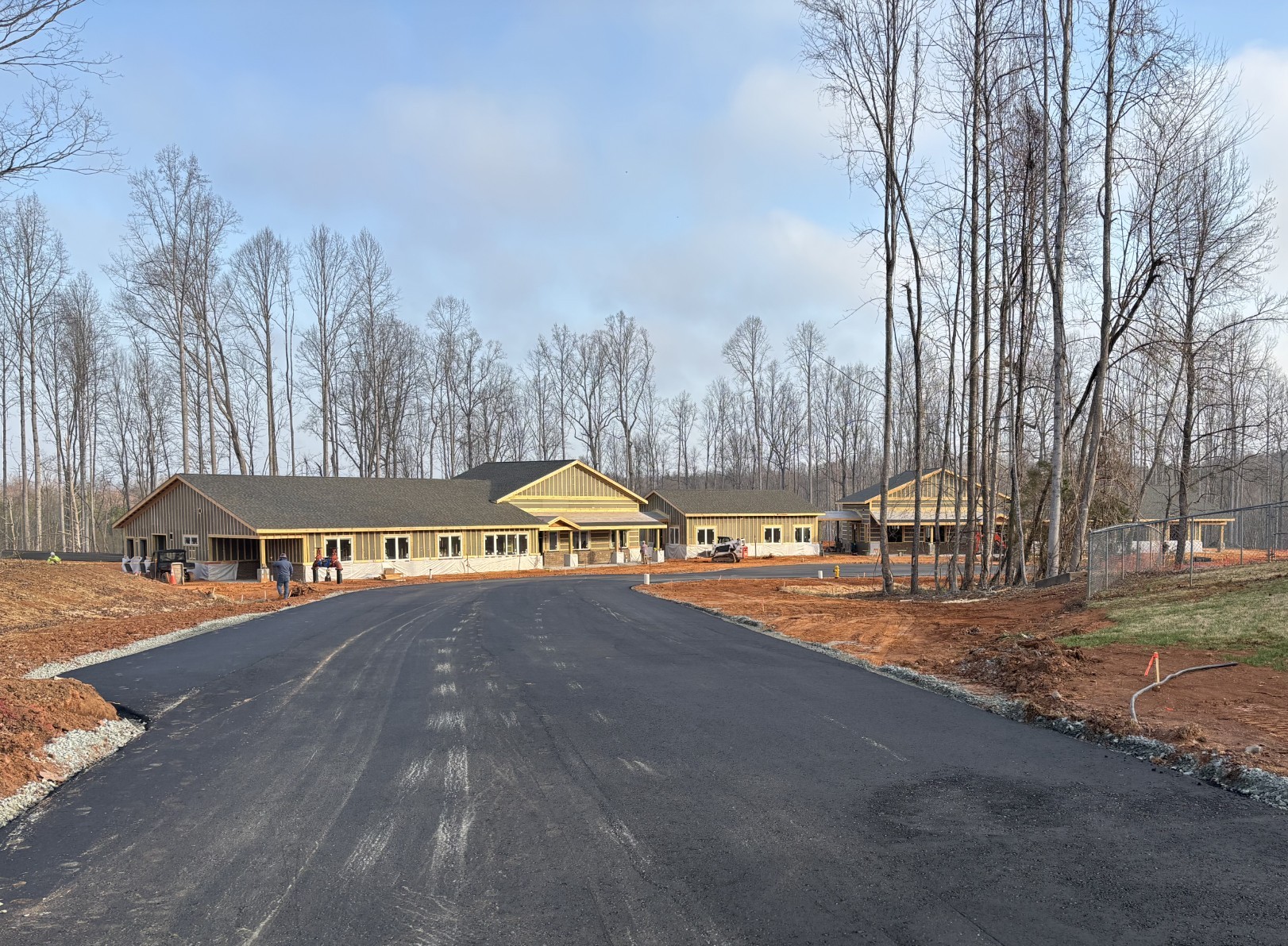 driveway in